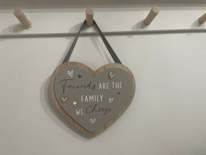 Friends Heart Plaque