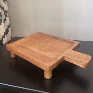 Wooden Board With Feet