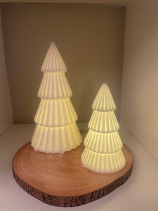 LED White Ceramic Tree