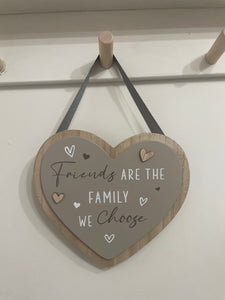 Friends Heart Plaque