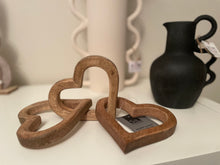 Load image into Gallery viewer, Wooden Heart Chain
