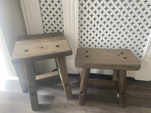 Rustic Wooden Stool