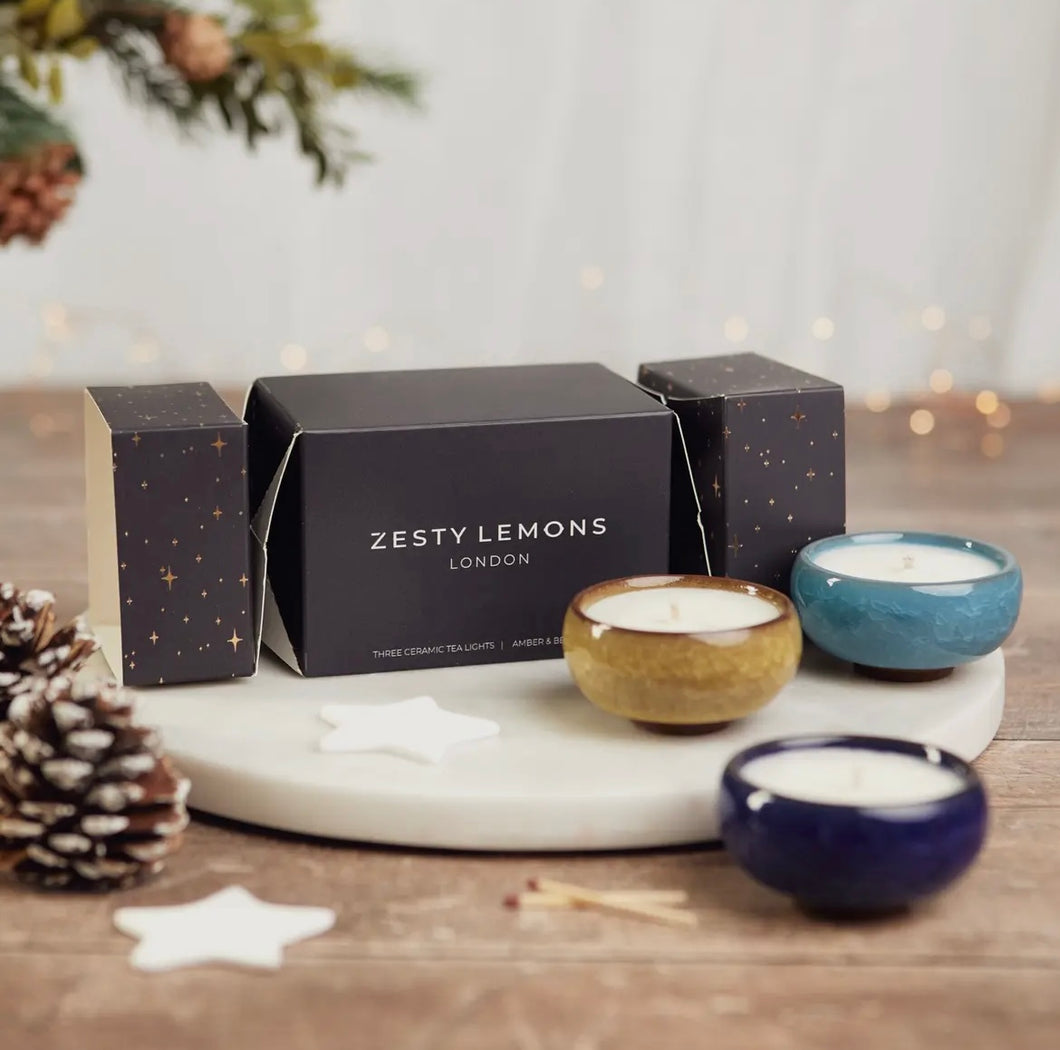 Coming Soon. Zesty Lemons Tea Light Cracker