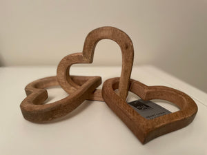 Wooden Heart Chain