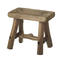 Load image into Gallery viewer, Rustic Wooden Stool
