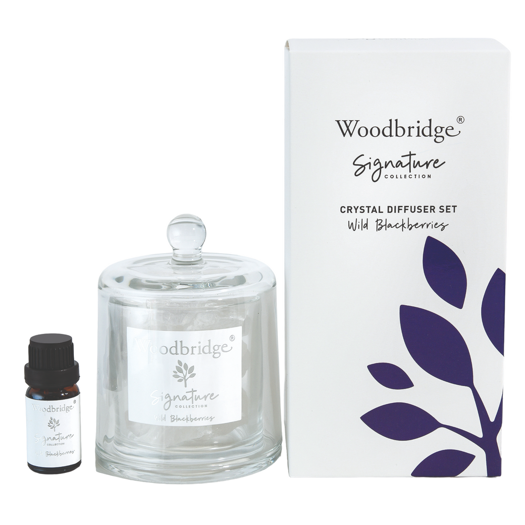 Wild Blackberries Crystal Oil Diffuser by Woodbridge