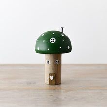 Load image into Gallery viewer, Wooden Mushroom House.
