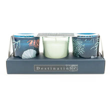 Load image into Gallery viewer, Coastal Shores Mini Votives with Seasalt Scent
