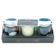 Load image into Gallery viewer, Coastal Shores Mini Votives with Seasalt Scent
