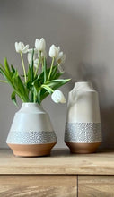 Load image into Gallery viewer, Earthy Dotty Bamboo Skandi Vase
